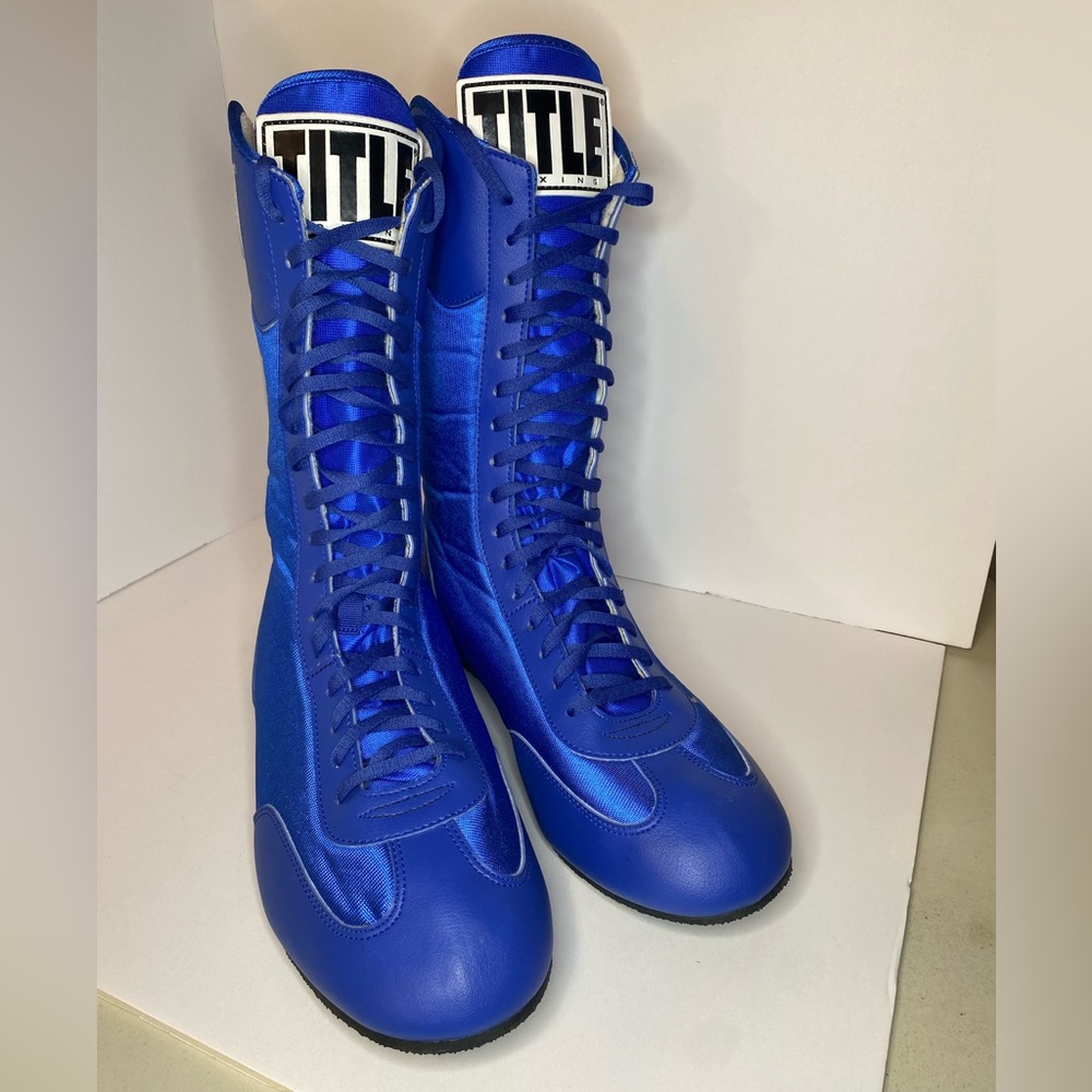 Title Boxing Total Balance Boxing Shoes Blue Men’s Size 12